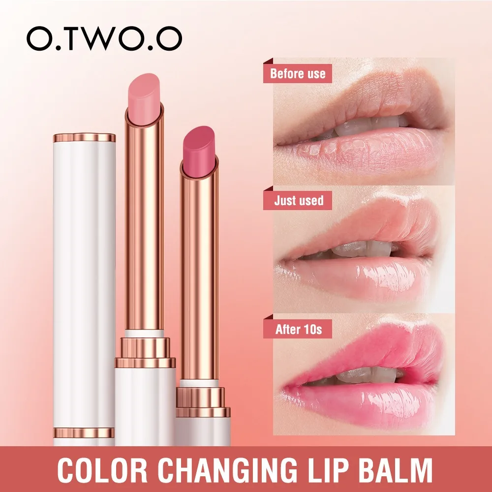 2023 O.TWO.O Lipstick Moisturizing Hydrating Lip Balm Long Lasting Lip Gloss Beauty