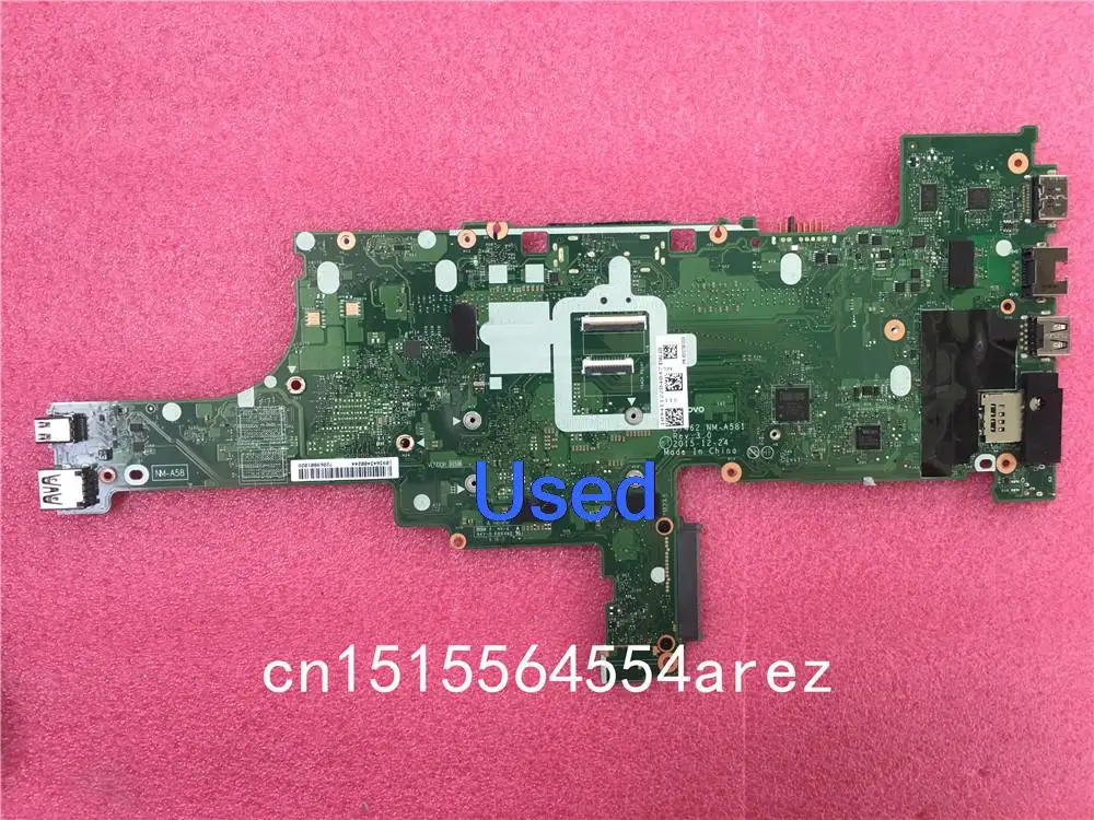 Imagem -03 - Usado Mainboard para Lenovo Thinkpad T460 Placa-mãe i5 I56200u Uma Nm-a581 01aw324