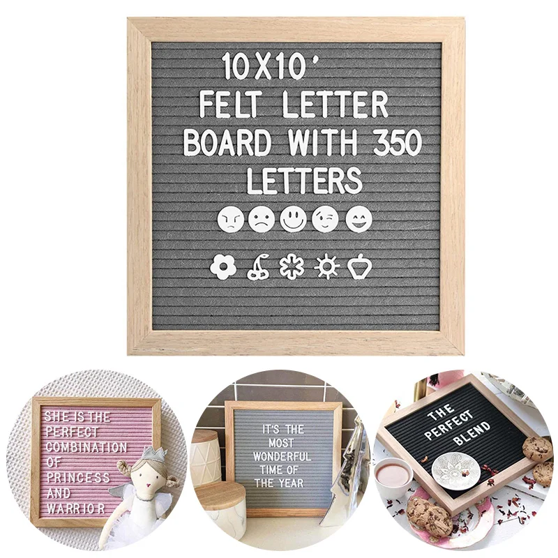 10*10 дюймов войлочная доска с надписью, фоторамка с пластиковым кронштейном, буквы, детская спальня, игровая доска, украшения, домашний декор 10*10 дюймов войлочная доска с надписью, фоторамка с пластиковым кронштейном, буквы, детская спальня, игровая доска, украшения, домашний декор