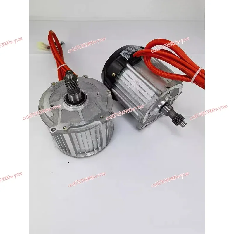 Permanent magnet synchronous 1500W electric three or four wheeled vehicle permanent magnet synchronous vector sine wave DC motor