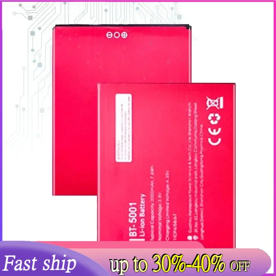 

2000Mah Replacement Battery BT-5001 For LEAGOO Z6 Mobile Phone