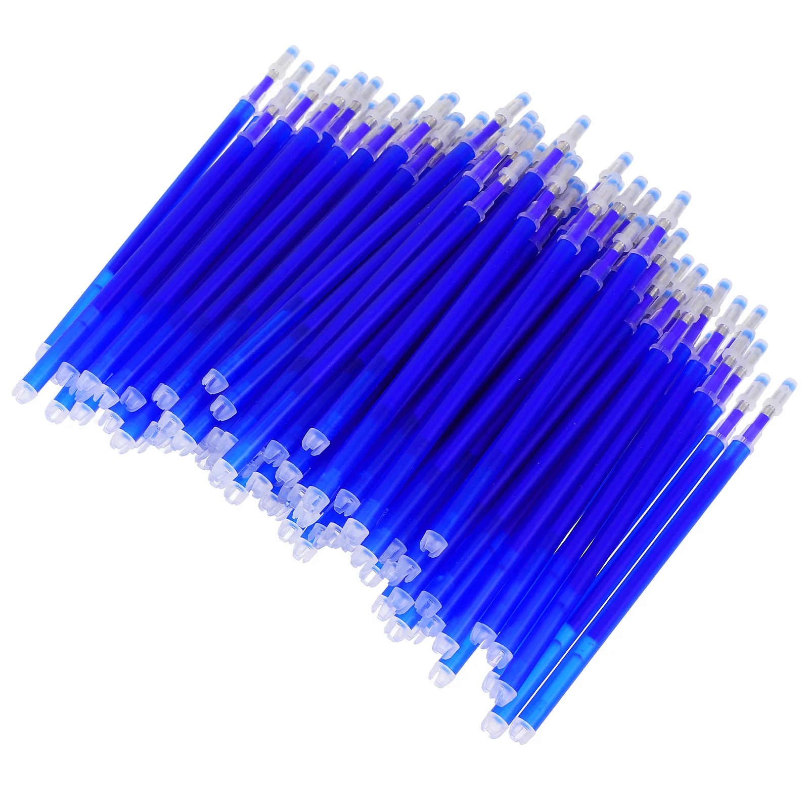 

100Pcs High Temperature Disappearing Ink Pen Refills Heat Erasable Sewing Marker Pens Fabric Refills for Precise Quilting