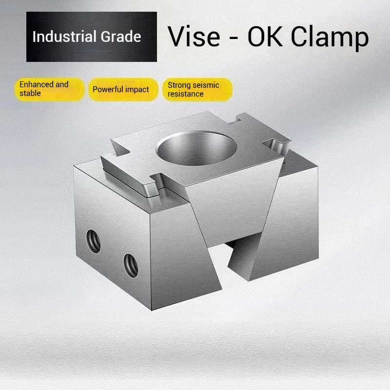 Wedge Clamping Block Element Vise CNC Machining Multi-station Double Side OK Fixture Vise Fixed Precision Vise M6-M12