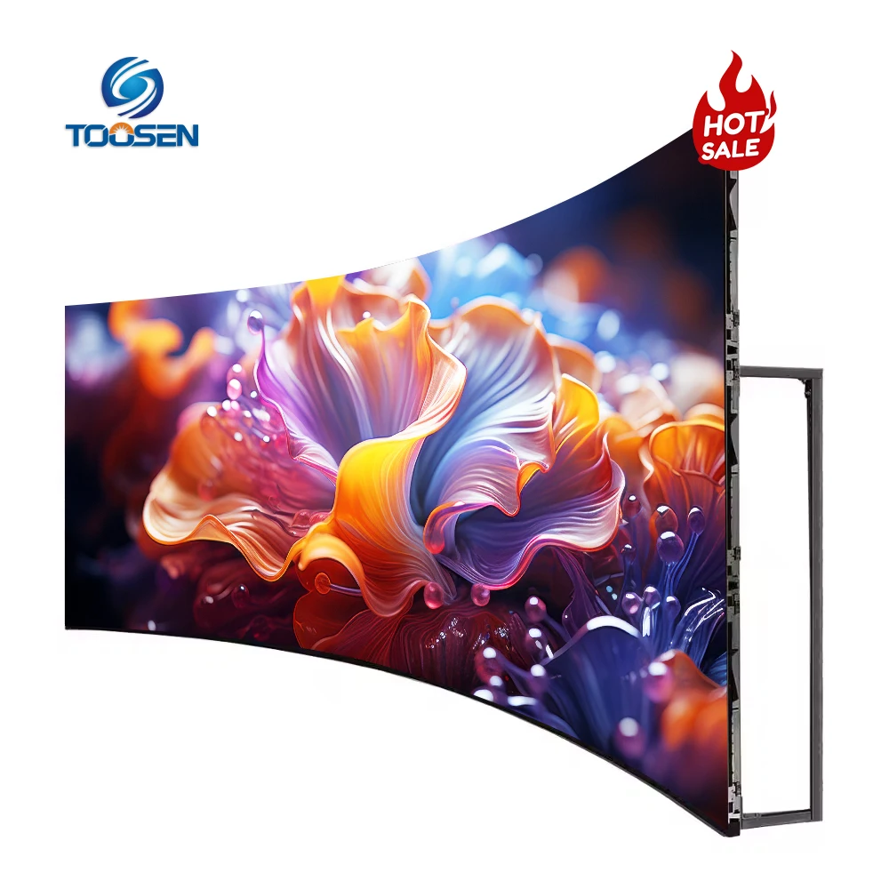 

Outdoor Mobile Fixed LED Display Screen P2.6 P2.9 Electronic Curved Pantallas Led Full Color Interior Led Video Wall for Stage