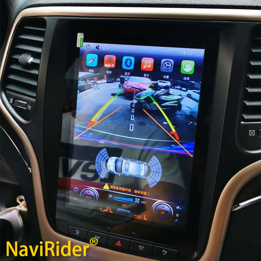 Android 15 Screen For Jeep Grand Cherokee 2014 2015 2016 Car Autoradio Multimedia Player Stereo GPS Carplay 4G WiFi Navigation