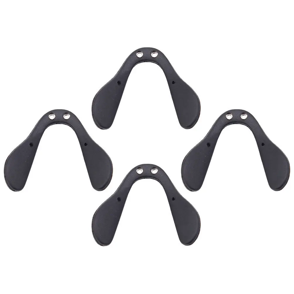 

4 шт. мягких и удобных накладок на носоупоры для очков из высококачественной резины и металла, для замены, для велоспорта и езды на велосипеде