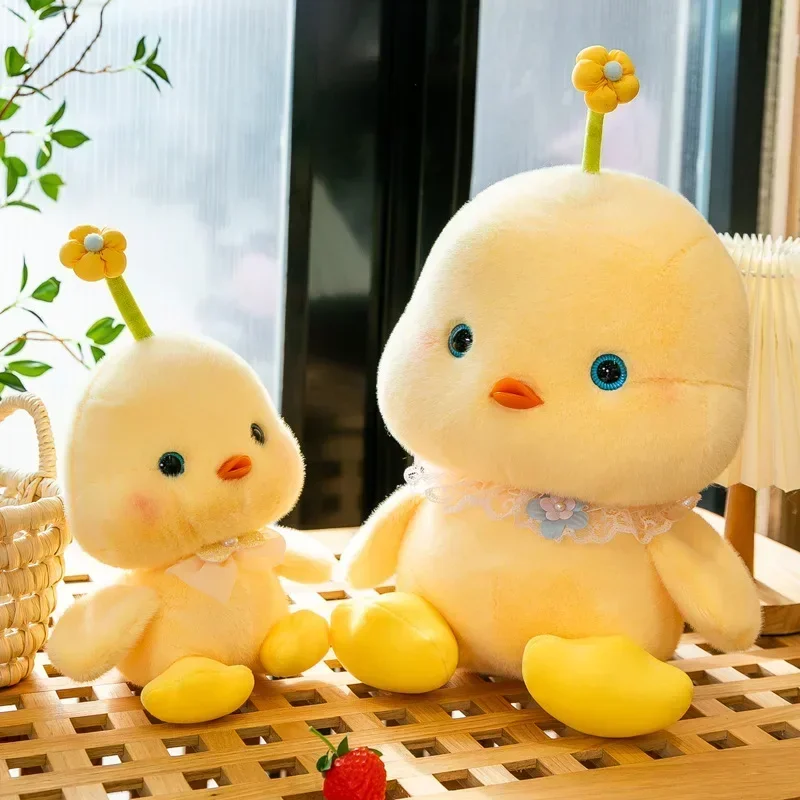 Hot chicken plush toy Kawaii Little Yellow Chicken Doll Gift Soft gift Soft plush toy Stuffed animal pet decoration birthday