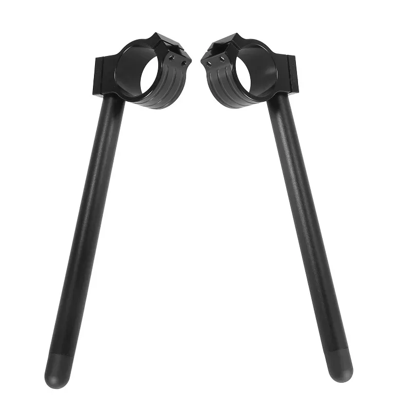 CNC Split Handlebars for Motorcycle - Aluminum Alloy Racing Modified Handlebars, High Strength & Precision Machining