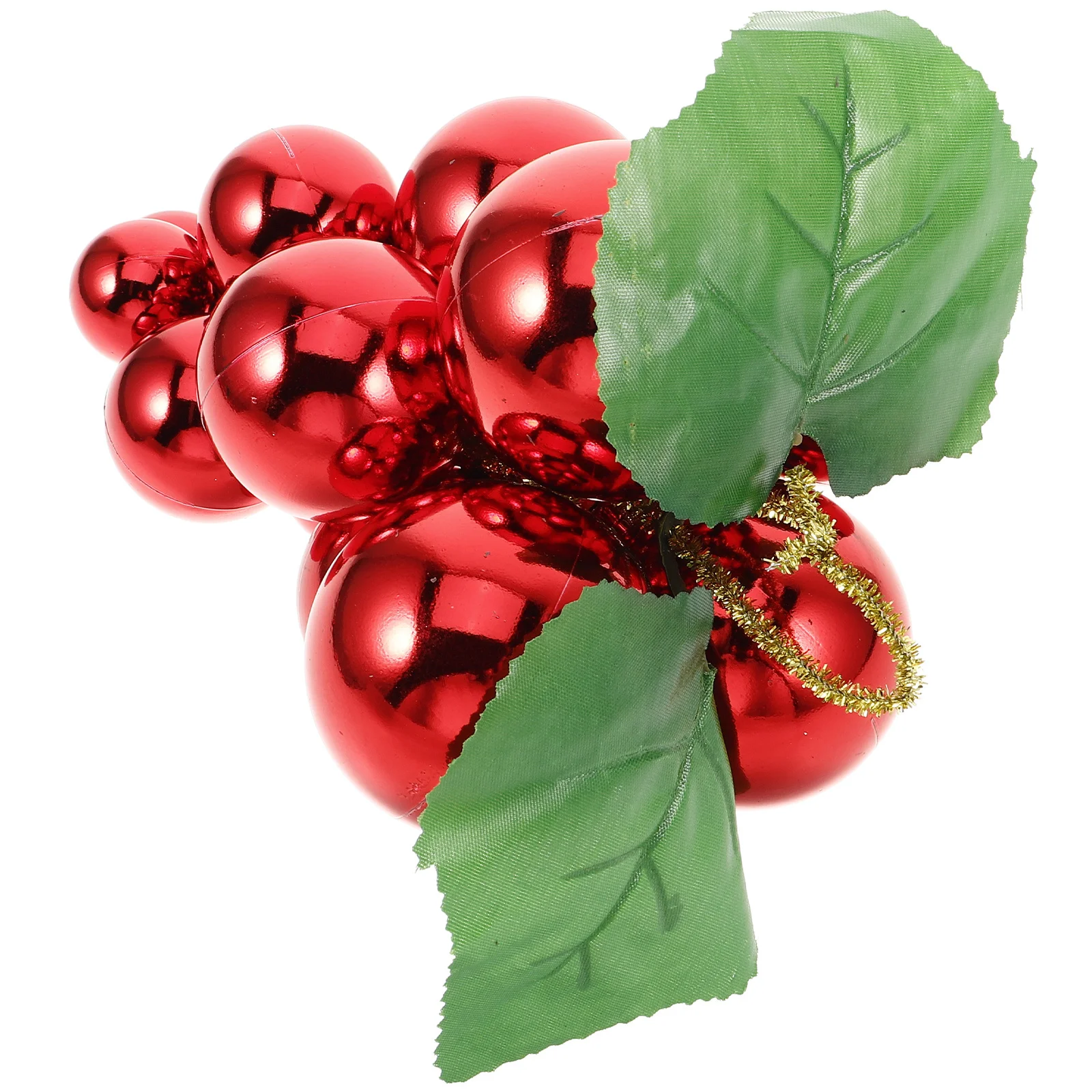 

Artificial Grapes Christmas Ball Hanging Ornament Reflective Tree Pendant Fake Fruit Xmas Tree Decoration Holiday Use