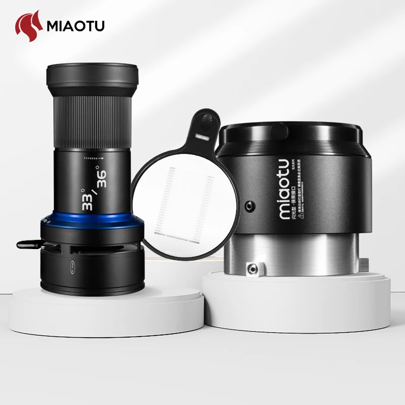 Latest  (MG06 Pro LED Edition) Conical Optical Spotlights Artistic Lights Adjustable Colors Aluminium Professional Studio
