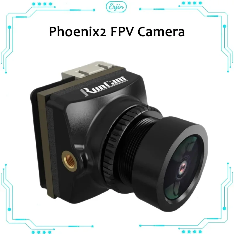 Câmera Phoenix Night Vision FPV Traverse Drone, Runcam Phoenix2 Sp V3 1500tvl