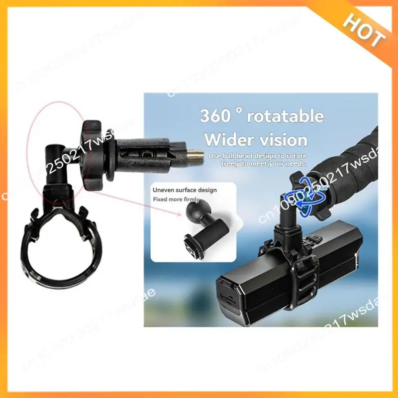 

X08A Регулируемый велосипедный руль, держатель для фонарика, горный дорожный велосипед, универсальная ручка, вилка, подставка, кронштейн