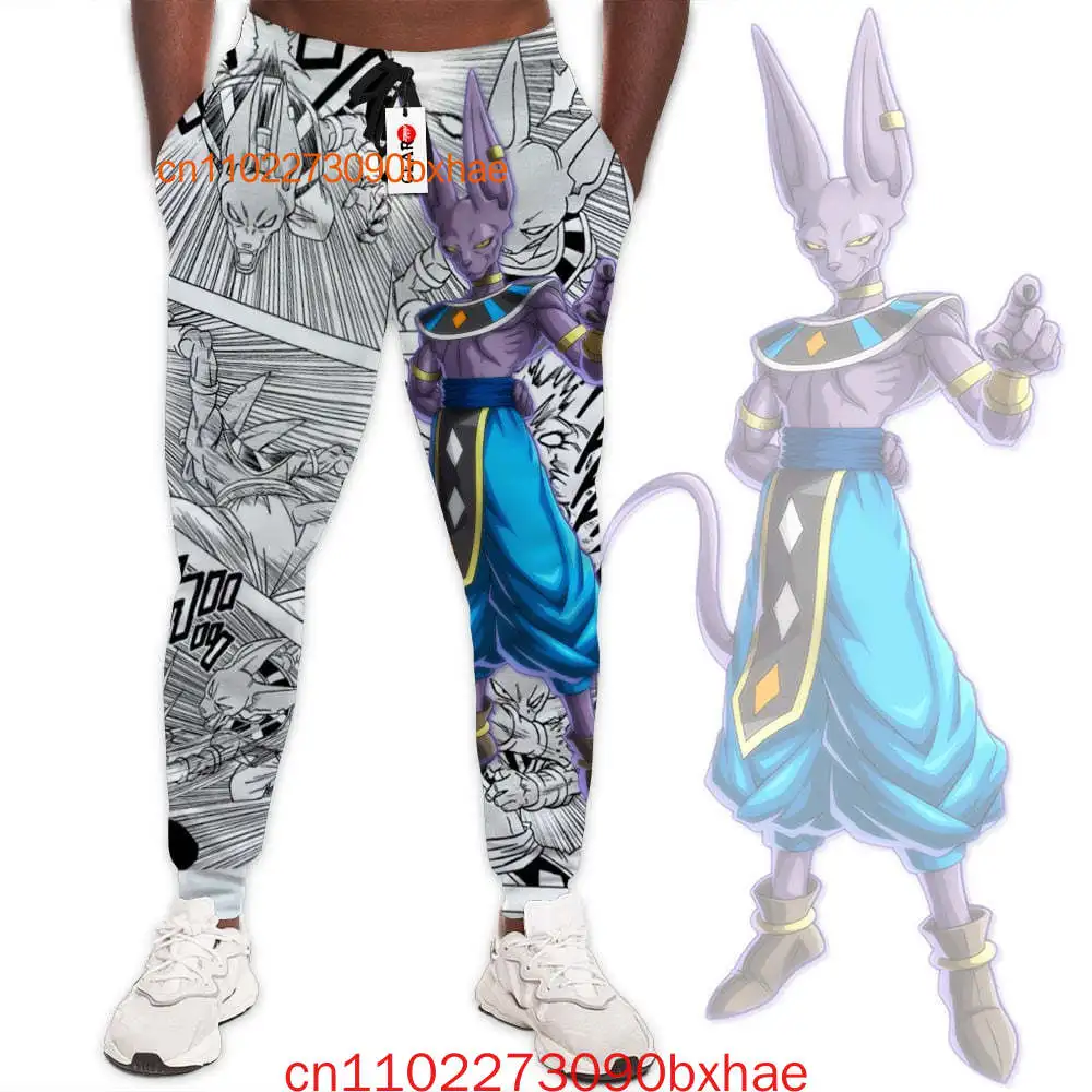 Halloween 2026 nova freezer joggers calças 3d impresso dragon ball cosplay traje esportes moda y2k calças esportivas masculinas