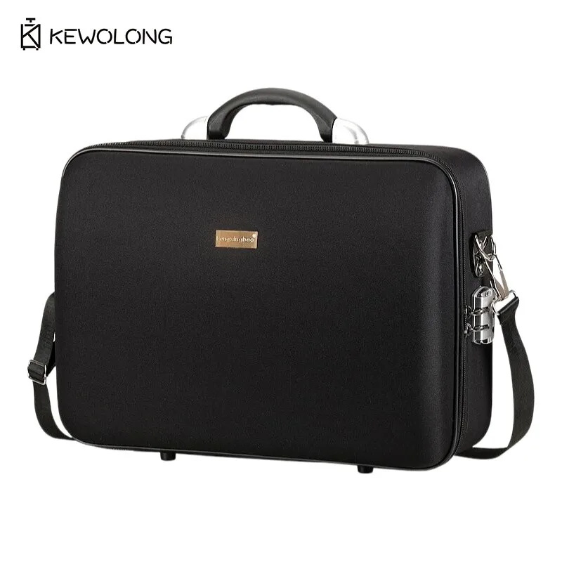 Large Travel Carry On Case with Lock - Durable Briefcase, Multi-Function Storage Organizer for Tools, Laptop, Camera Equipment