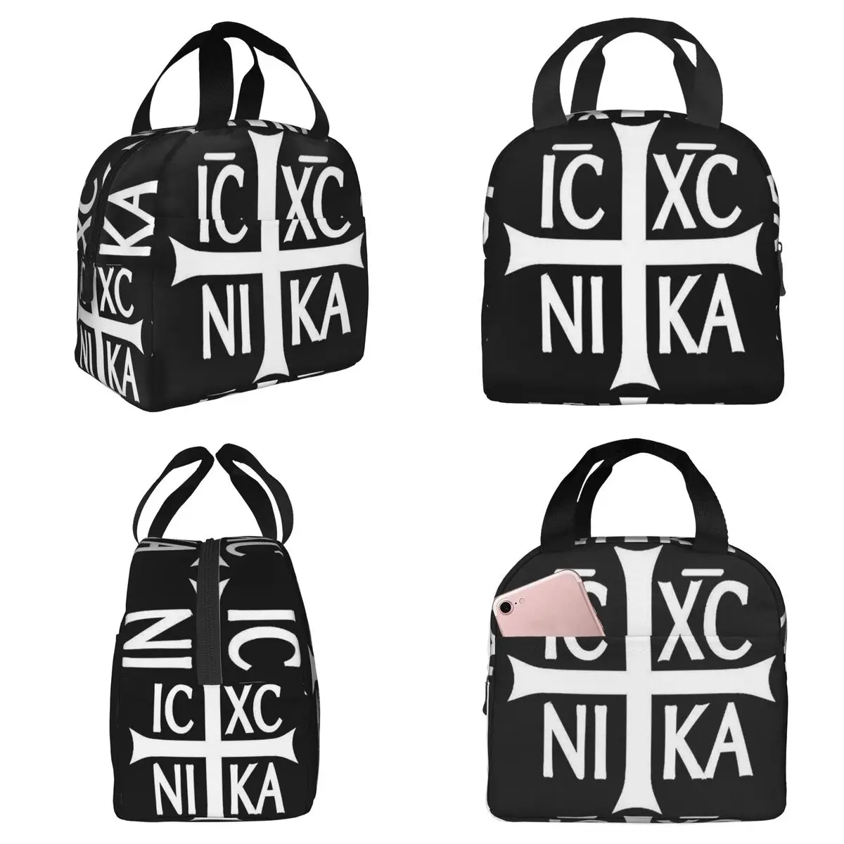

Термосумка для обедов Ic Xc Ni Ka для детей, школьный термоконтейнер, переносная сумка-холодильник для еды, портативный ланч-бокс