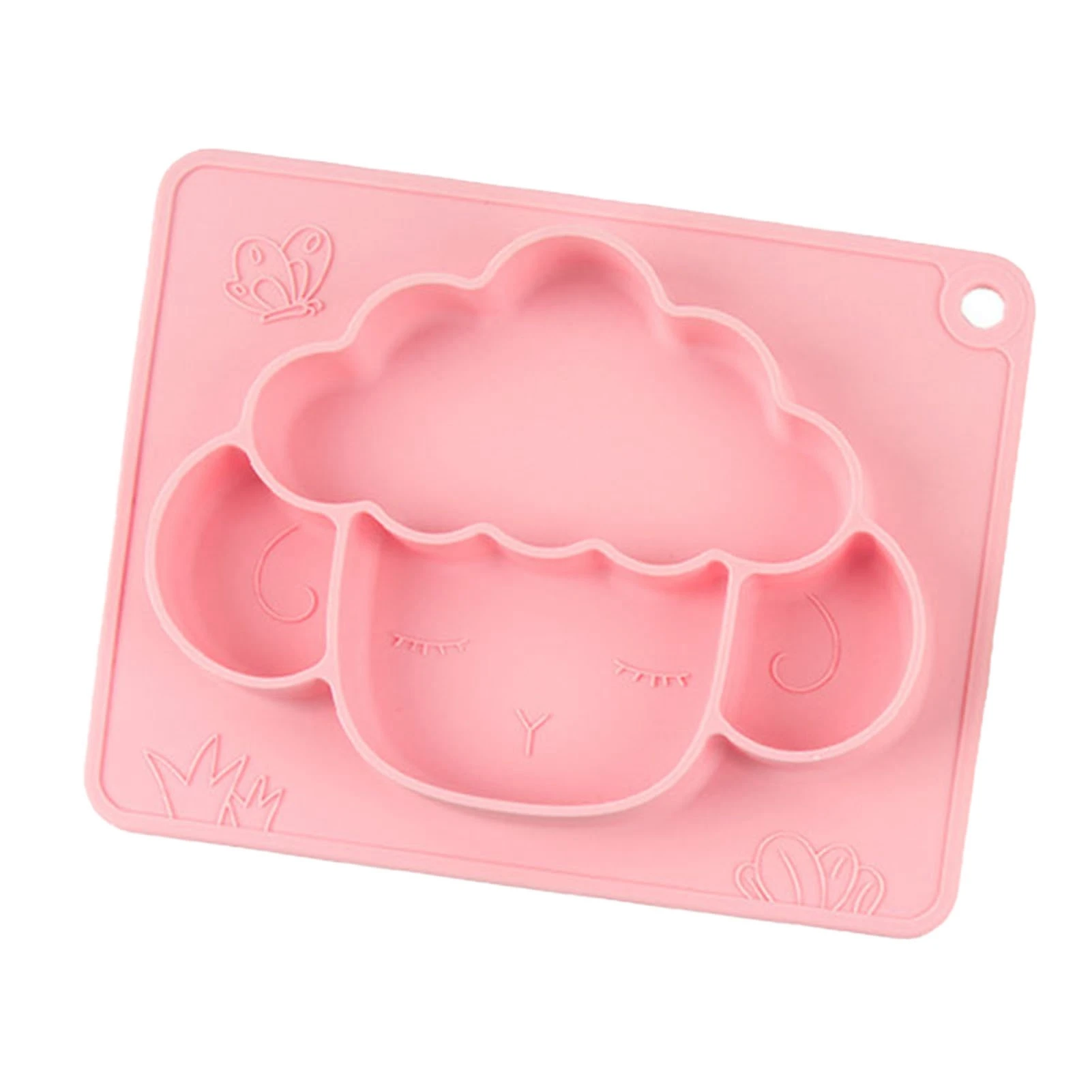 Toddler Divided Plate Anti-Drop No Break Or Deformation When Pulled For Baby, Toddler & Child