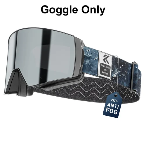 Imagen 2 del producto Kapvoe gafas de nieve para hombre, máscara de esquí para snowboard, gafas de esquí fotocromáticas, antiniebla UV400, gafas para moto de nieve, motocicleta y ciclismo