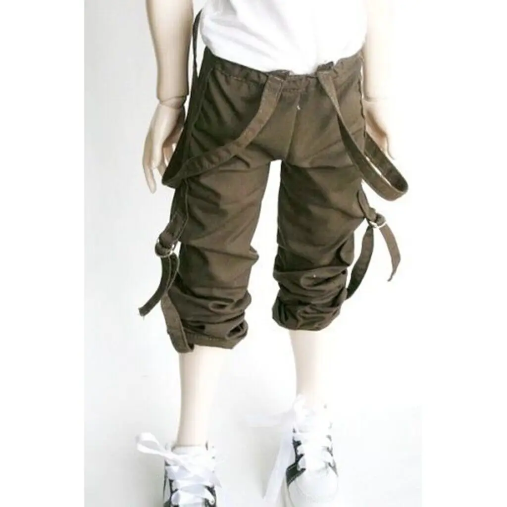 [wamami] Khaki Overalls Pant/Trousers/Outfit For 1/4 MSD 1/3 SD DZ SD17 DZ70 BJD Dollfie