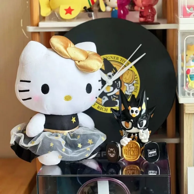 

Sanrio Cartoon Hello Kitty Plush Toy Daily Living Room Sofa Personalized Fashion Accessories Children's Festival Gift