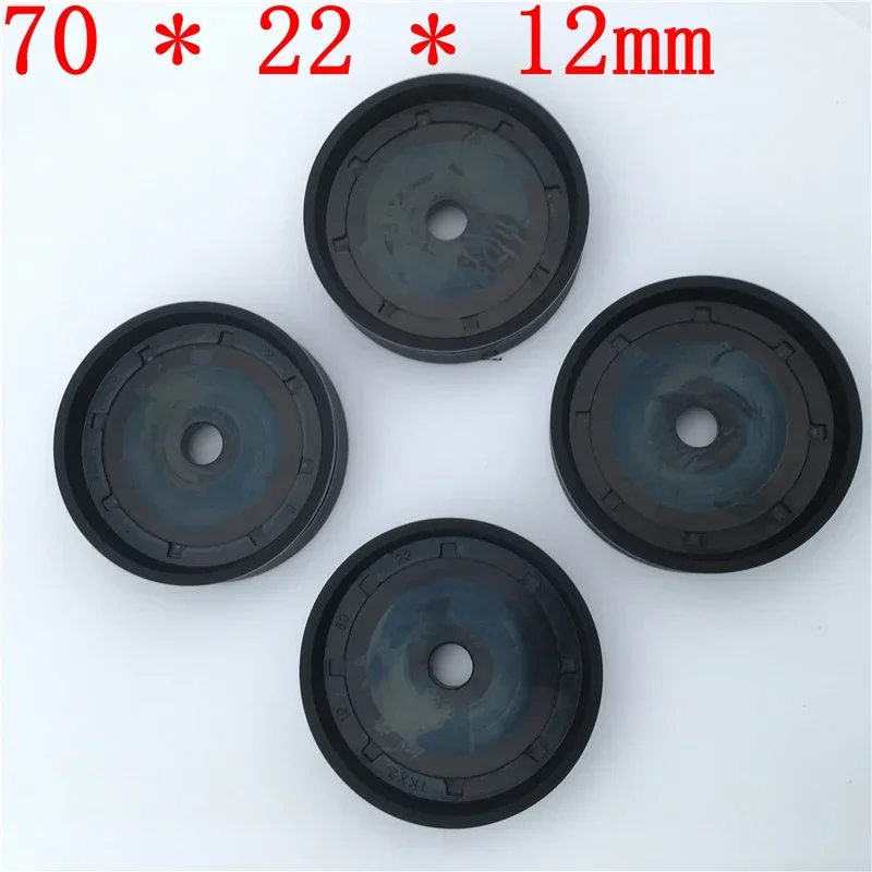 

4pcs 70-22-12mm Car Repair Parts Grinding Machine Tire Removal Machine Small Cylinder Rubber Piston 70 * 22 * 12mm