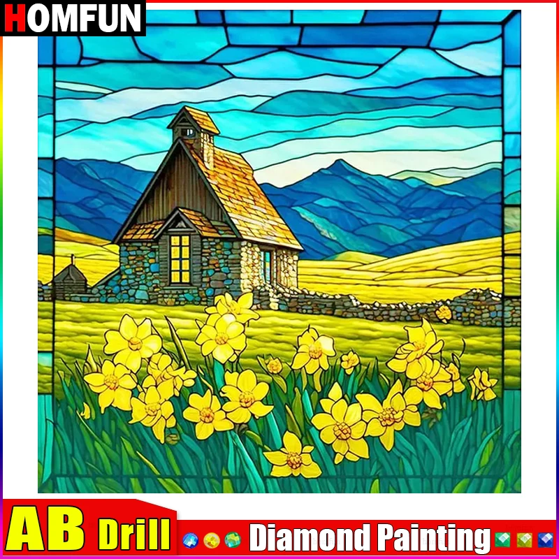 HOMFUN AB DIY Diamond Painting 