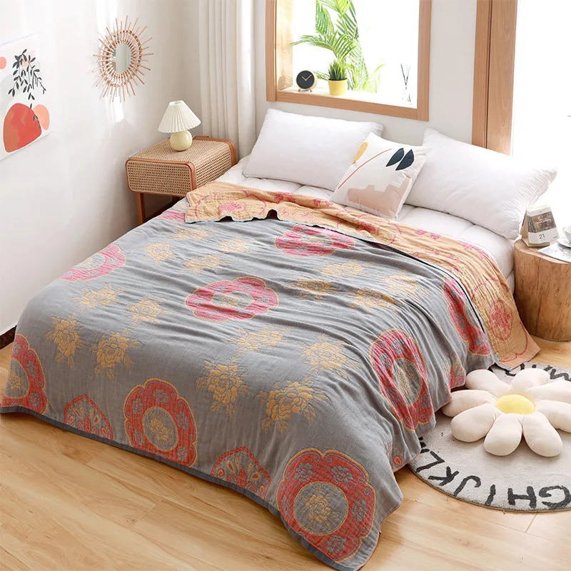 coperta-in-cotone-a-cinque-strati-morbida-e-traspirante-copridivano-trapuntino-rinfrescante-per-l'estate-leggero-in-fibra-di-poliestere-biancheria-da-letto