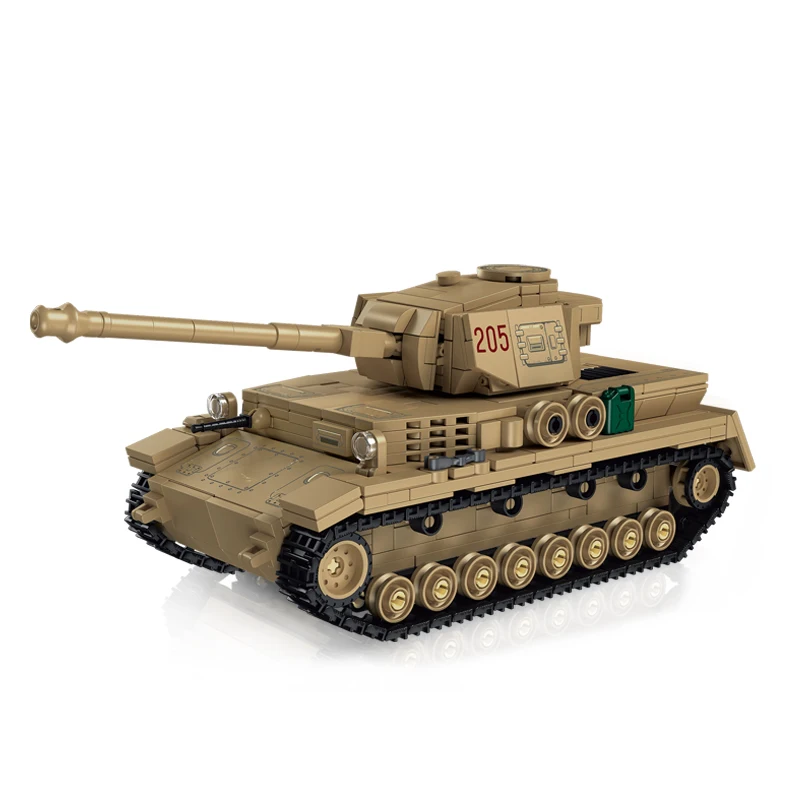 World War 2 WW2 Army Military Soldiers SWAT Panzer IV Tanks Model Building Blocks Bricks Children's Toys Christmas Gift