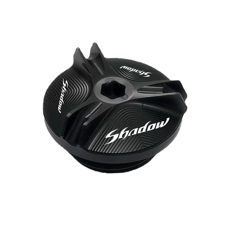 For Honda Shadow VT 400 600 750 1100  engine oil cap bolts fuel filler cap protection accessories view 5