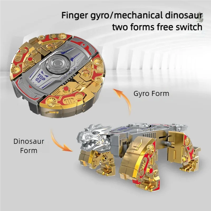 Nouveau dinosaure déformé Spinner Fidget jouets enfants main doigt gyroscope Spinner Anti-Stress adulte jouets sensoriels enfants jouets cadeaux