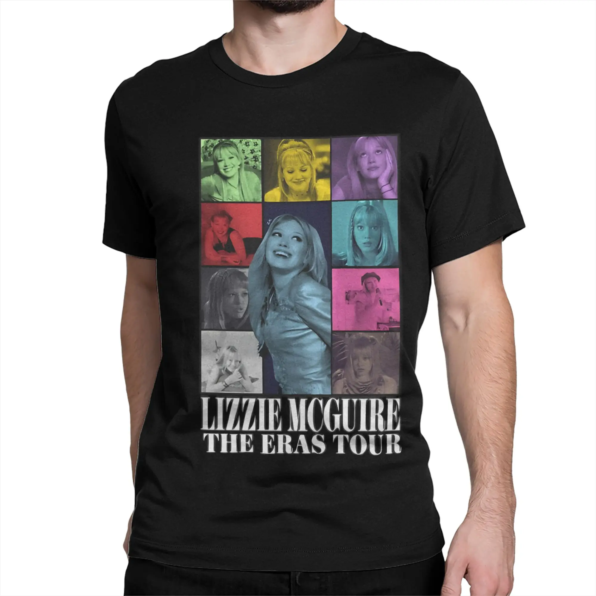 Lizzies Cartoon McGuires for Men Women T Shirts  Unique Tees Short Sleeve O Neck T-Shirts Cotton Gift Idea Clothes