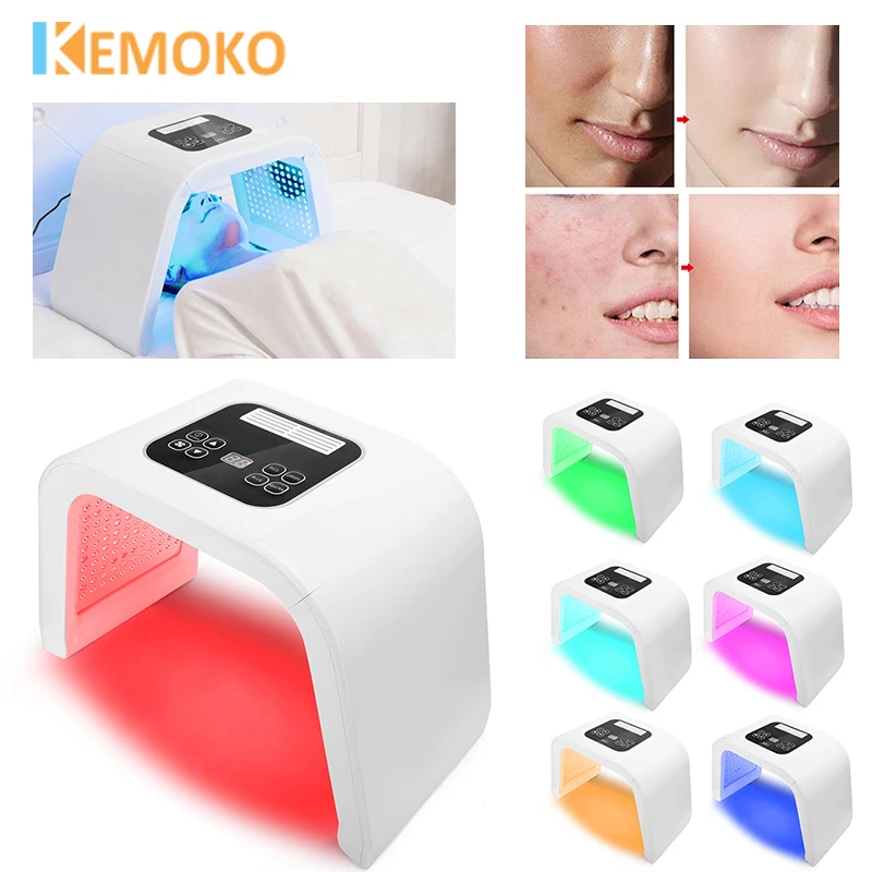 

7 Colors LED Face PDT Mask Device Face Body Salon SPA Skin Rejuvenation Light Facial Body Beauty Machines Face Body Beauty Care