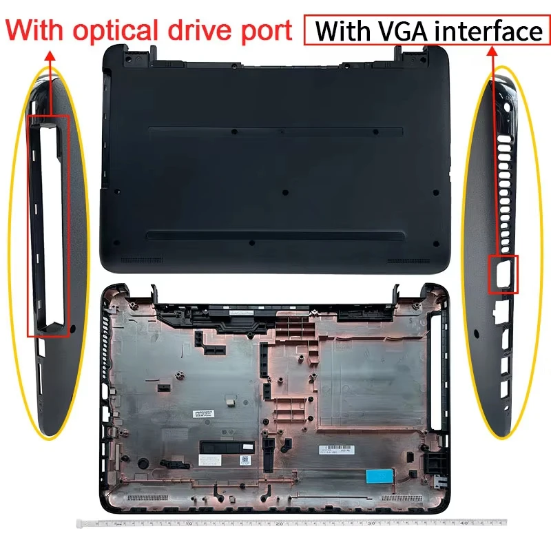 Obudowa Laptopa HP 15-AC 15-AF 15-AY 15Q-AJ 250 255 256 G4 TPN-C125 C126 Górna Obudowa LCD/Bezel/Palmrest/Dolna Podstawa — zdjęcie 6