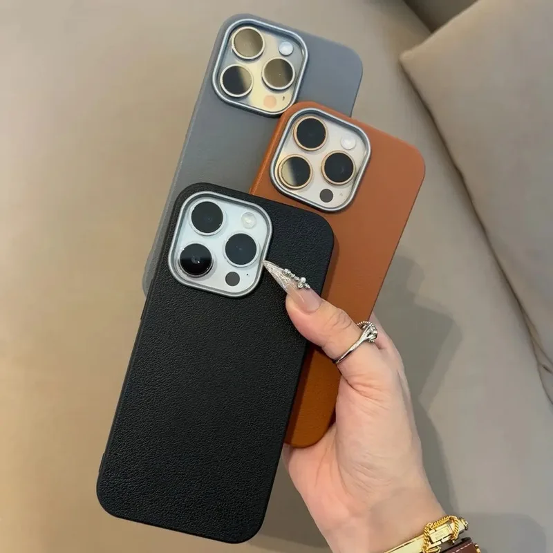 Matte Phone Case For Samsung Galaxy S26 S25 S24 S23 Ultra S23 S22 Plus FE  A55 A54 A56 A57 A37 5G SIlicone Leather Soft Funda