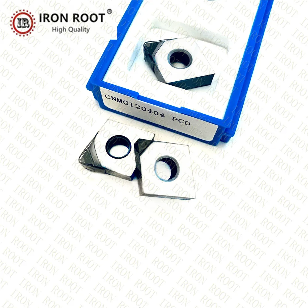 2P Turning Insert CNMG120402,CNMG120404,CNMG120408 PCD Machining CNC Metal Lathe Tool Turning Tool Diamond Insert