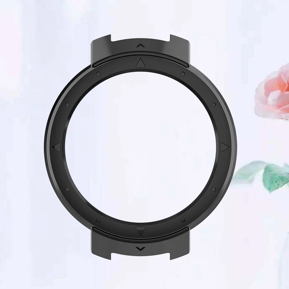 

Smartwatch Case Pc Material Protective Shell Dustproof Scratch Resistant Lightweight Precision Cutouts Easy Install Compatible