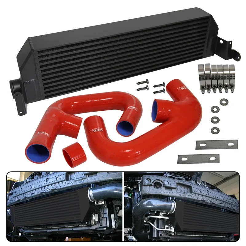 

FMIC Twin Intercooler Upgrade+ Hose Kit For Volkswagen Golf R GTI MK7 2.0T