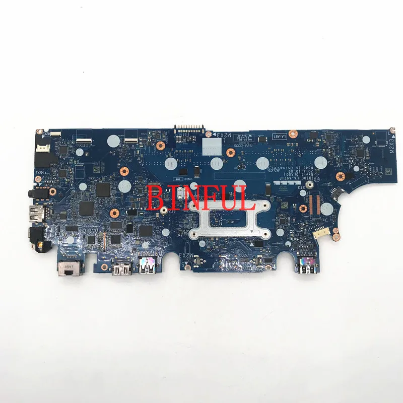 Placa-mãe CN-0G9CNK 0G9CNK G9CNK para Dell E7250 7250 Laptop Placa-mãe LA-A971P com CPU I5-5300U 100% totalmente testada funcionando bem