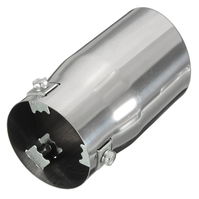 

Exhaust Pipe Tip Car Auto Muffler Steel Stainless Tail Tube Auto Replacement Parts Exhaust Systems Mufflers Vehicle Accessories