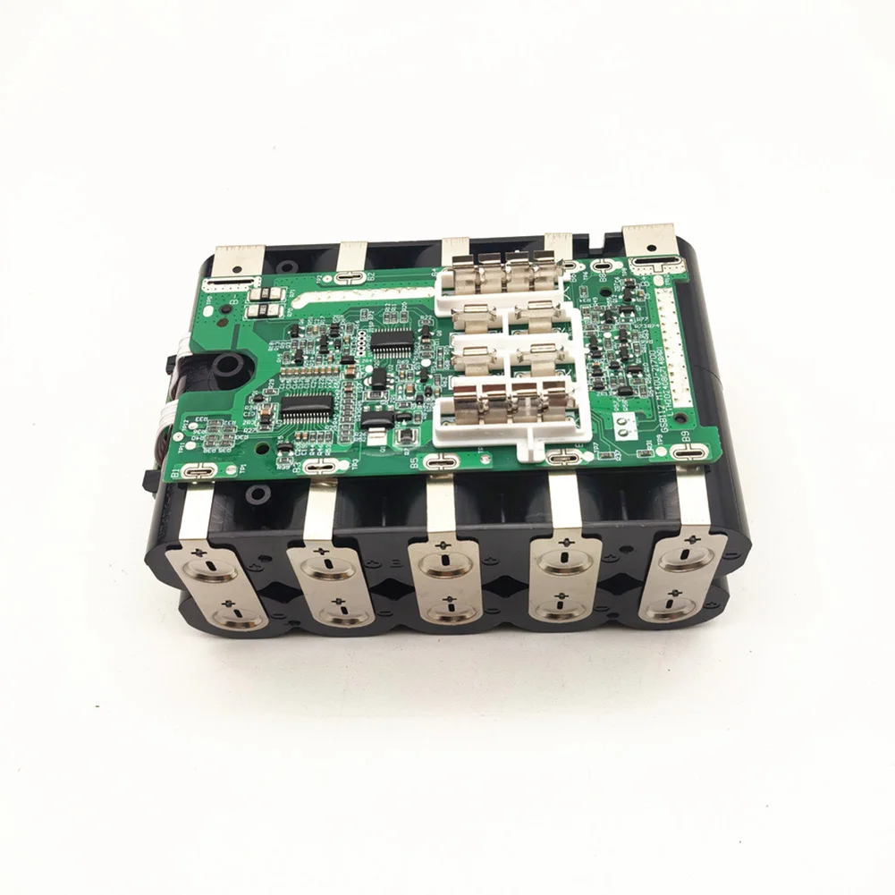 10pcs 21700 Cells 21700 Battery Pack 10 for X 21700 Cells ABS Engineering Plastic Casing Display Panel Included Metal Connectors