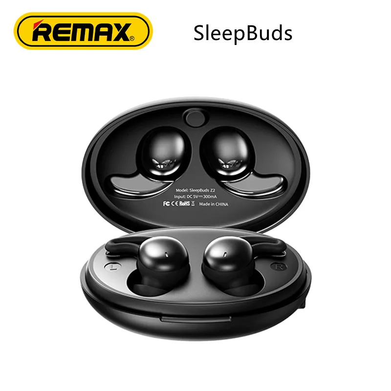 Remax SleepBuds True Wireless Music Earbuds Extraordinary Sound Bluetooth 5.3 Low Latency Soft Silicone Touch Control Earphone