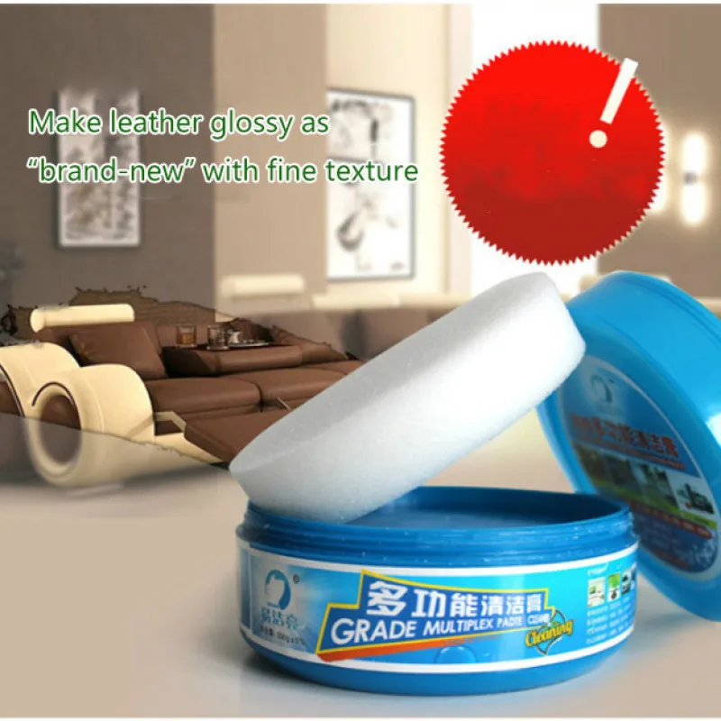 Cleaning PasteEasy Clean Shine Multi-Purpose Cleaning PasteSmall White ShoesHome Leather SofaWaterless Stain Remover Paste