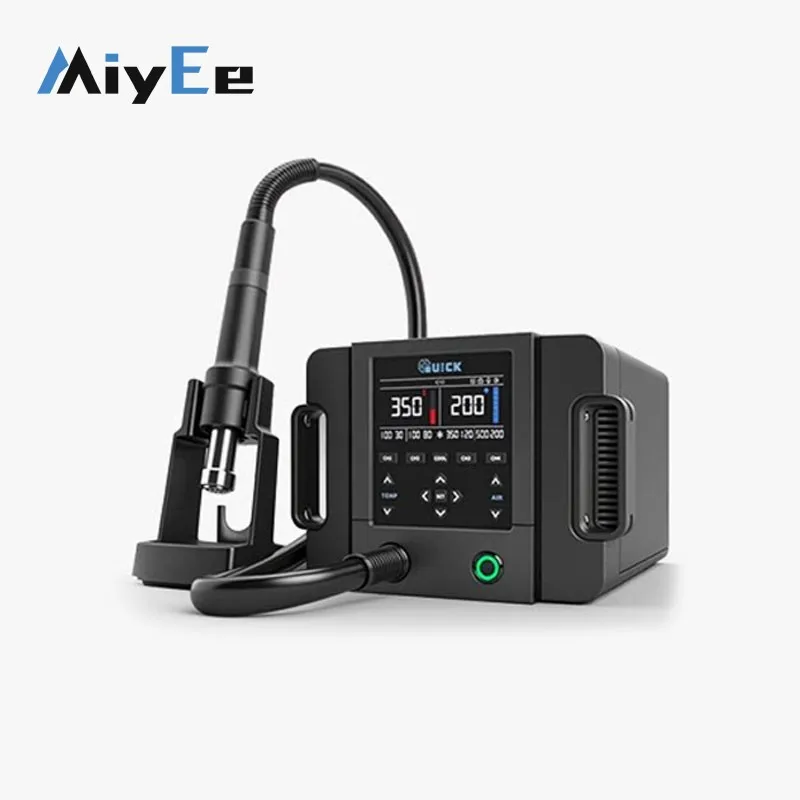 Miyee Quick 861Pro 1300W 220V Straight Hot Air Rework Station SMD BGA Soldering Station for PCB Mobile Phone Chip Repair