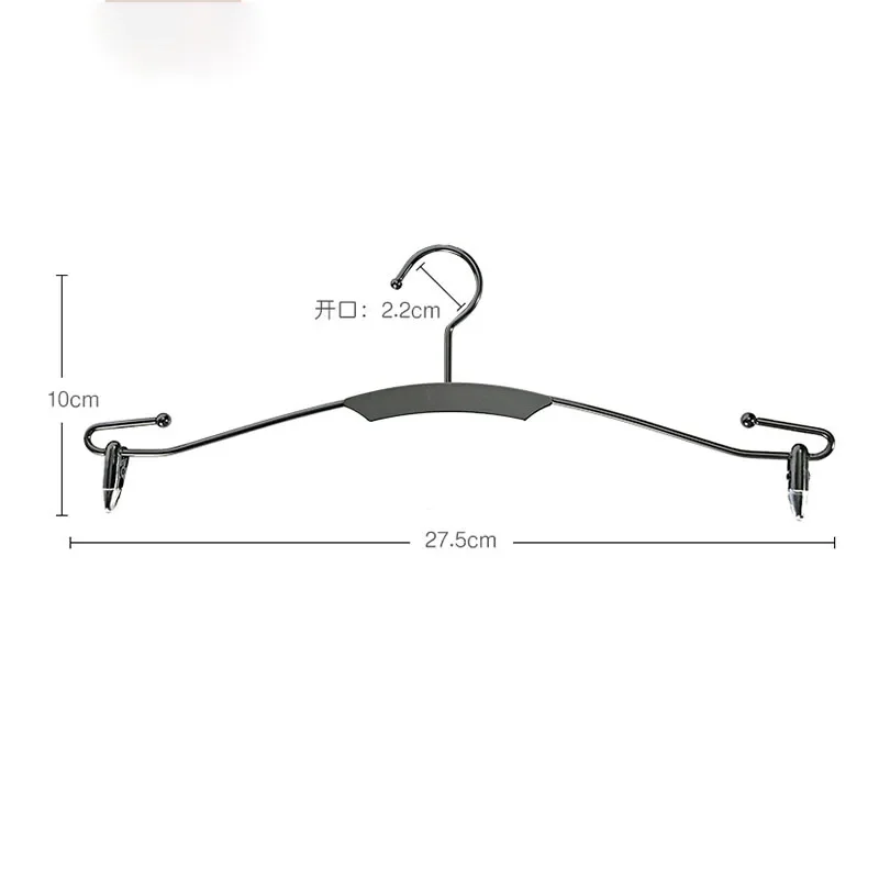 شماعة ملابس داخلية معدنية مانعة للإنزلاق ، منظم عرض مخصص ، حمالة صدر داخلية ، جوارب ، مشابك سراويل داخلية ، رف تجفيف الملابس ، 10 *