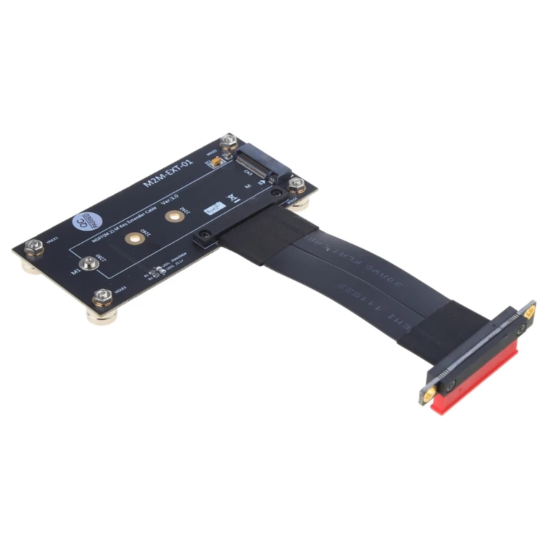 

PCIE to Adapter NVMe SSD PCIE Raiser PCI-E PCI M Key Connector Supports 2230 2242 2260 2280 M.2 SSD Dropship