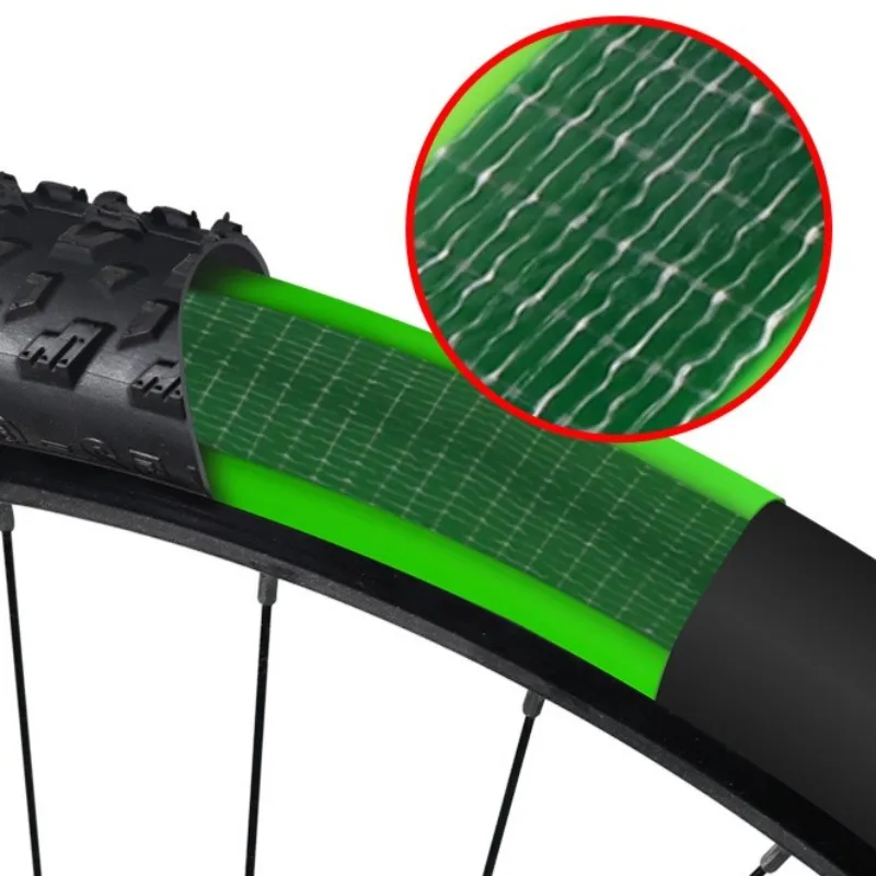 Bicycle Tire Liner Anti-Puncture Protection Strip Self-Adhesive TPU Fiberglass Inner Tube Protector