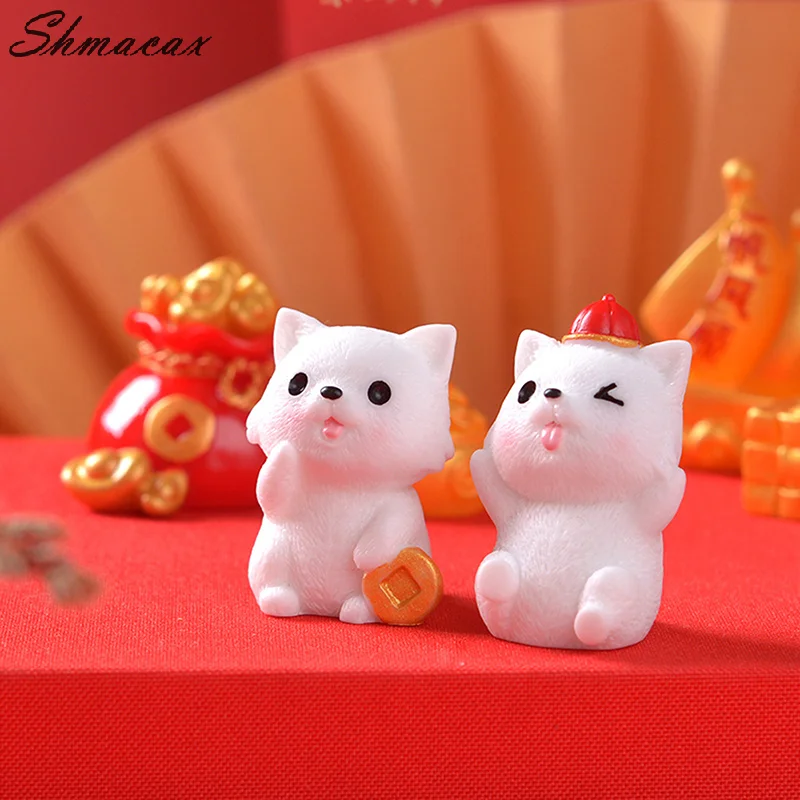 Cartoon Fortune Dog Creative Home Desktop Decoration New Year Ornaments Car Decoration