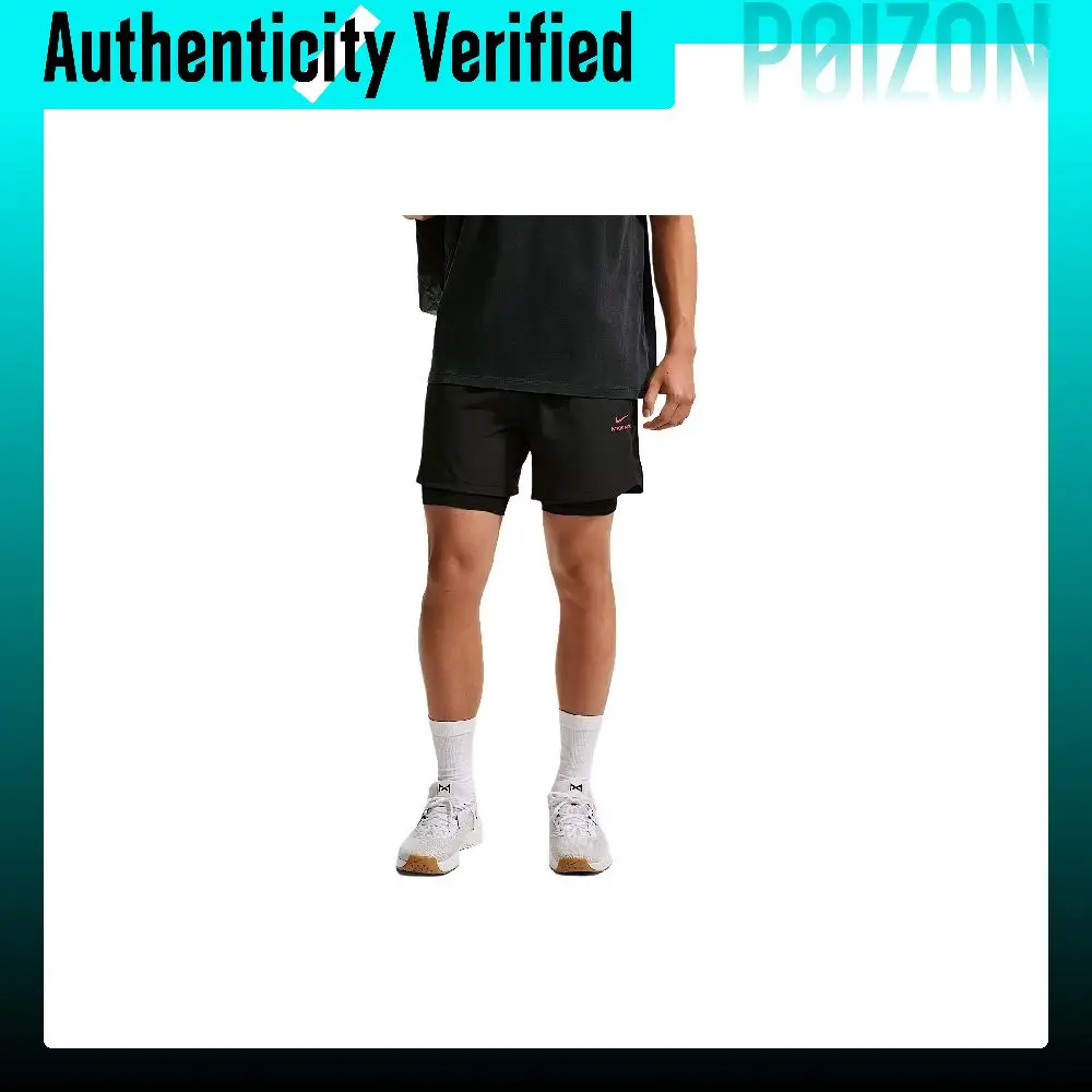 Nike Dri-Fit Quick-Dry Pants Men's Black/Transparent Pink Moderate Straight Fit Pants HV0412-011