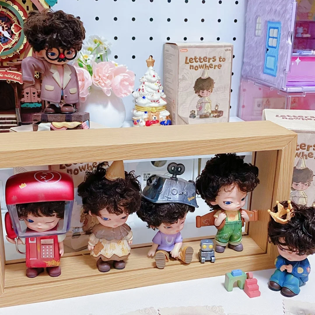 

Подлинная серия Ukio с буквами в никуда, слепая коробка, загадочная коробка, модные фигурки, модель, фигурка, украшение для рабочего стола, игрушка, подарок для творчества