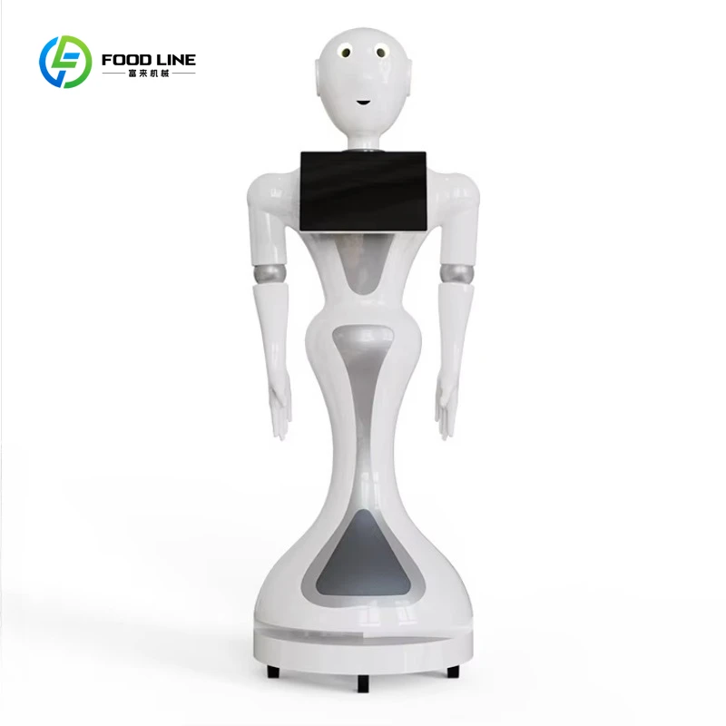 Intelligent Welcome Robot Redeployable AI Assistant Family-Serving Humanoid Waiter Commercial Reception Robots
