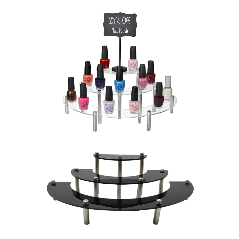 

3 Layers Cake Display Stand Acrylic Round Cupcake Party Tray Birthday Platter Dessert Tower Space Saving Wedding Decor